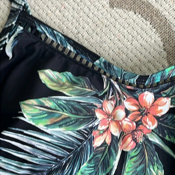 Sea Level Australia Tango DD/E cup bralette Singlet black tankini swim top - Picture 5 of 16